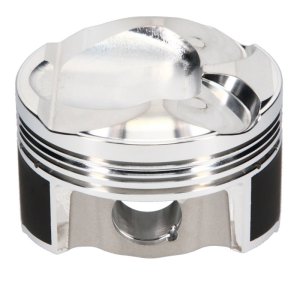 Honda Civic Piston Kit - JE Pistons - Forged, 86.50mm Bore, 9.8:1 CR, -2.2cc Dish - `15-`27